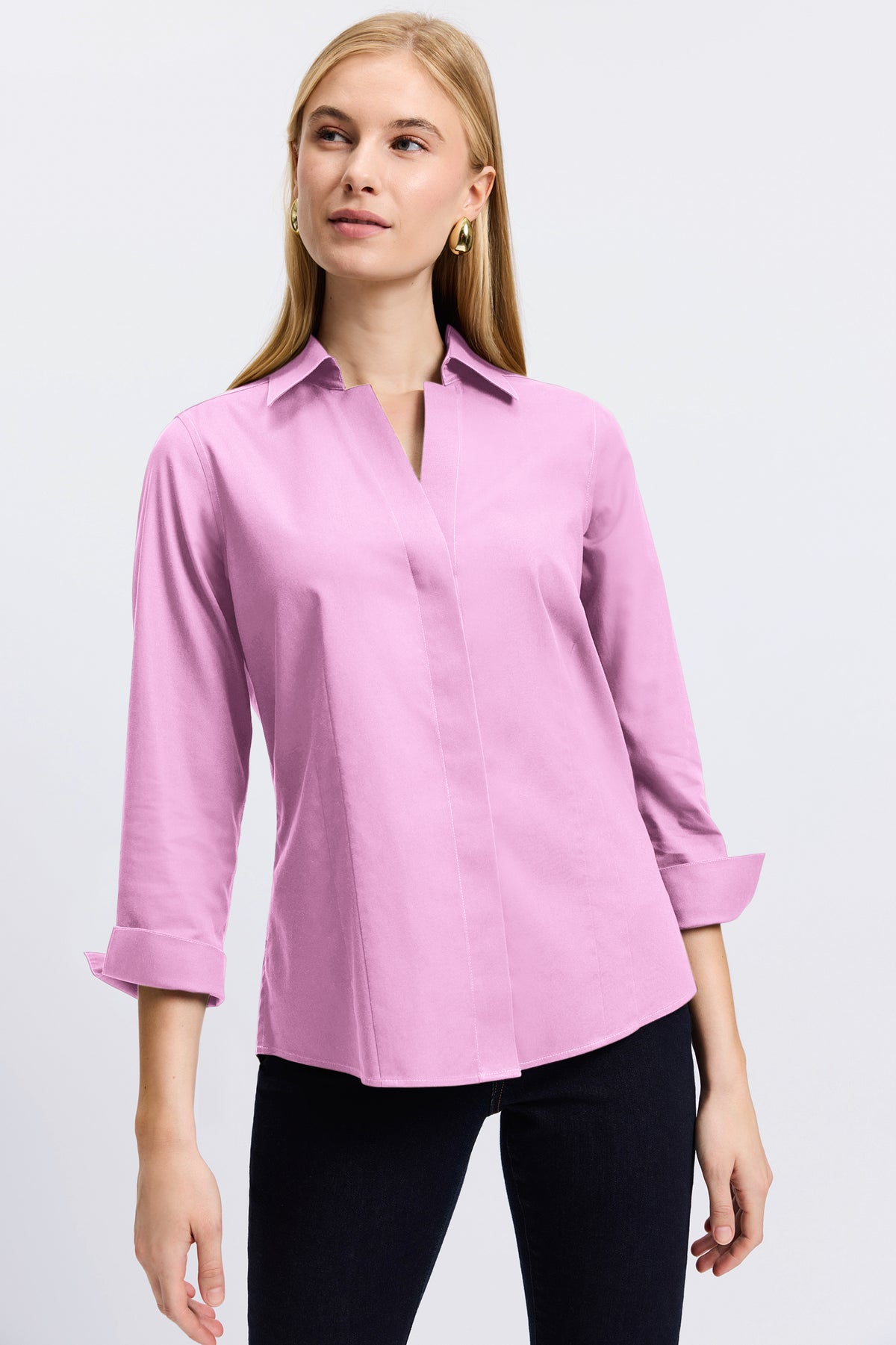 Taylor Essential Pinpoint No Iron Shirt