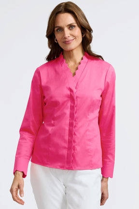 Bridget Stretch Matte Sateen No Iron Shirt