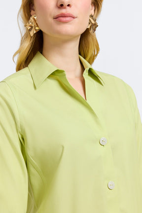 Paityn No Iron Pinpoint 3/4 Sleeve Shirt