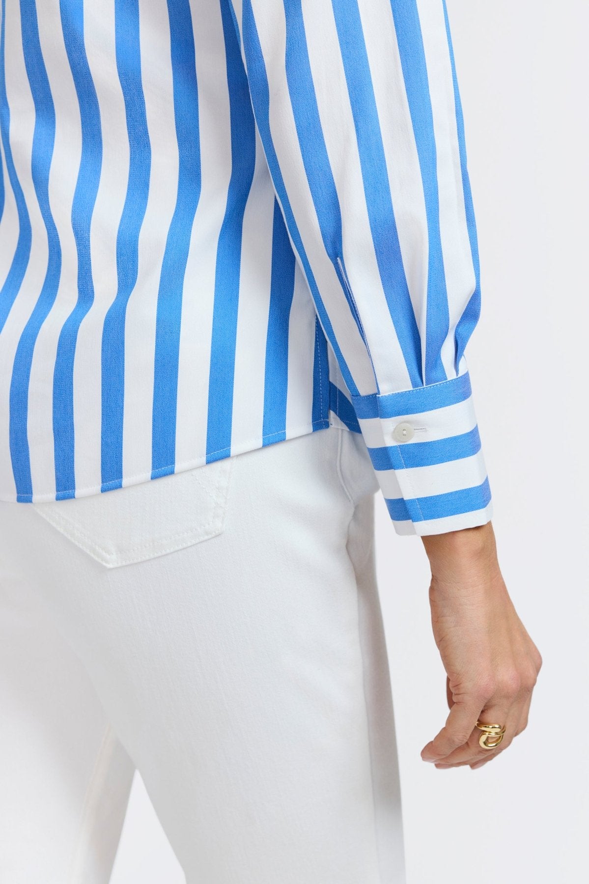 Mary Springtime Stripe Long Sleeve Shirt