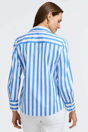 Mary Springtime Stripe Long Sleeve Shirt