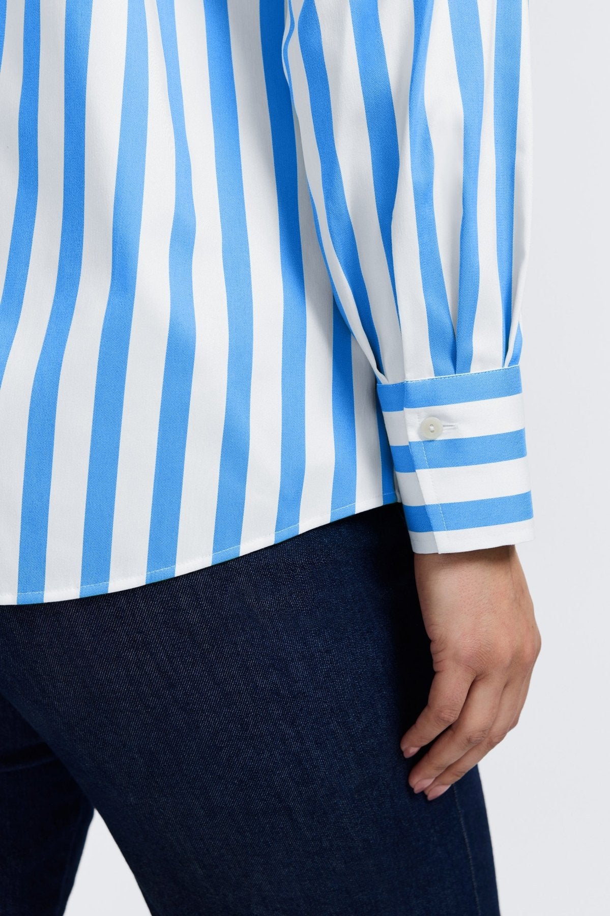 Mary Plus Springtime Stripe Long Sleeve Shirt