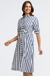 #color_navy springtime stripe