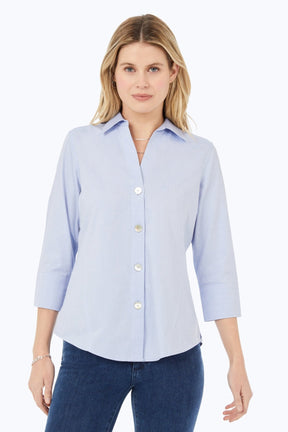 Paityn Essential Pinpoint No Iron Shirt