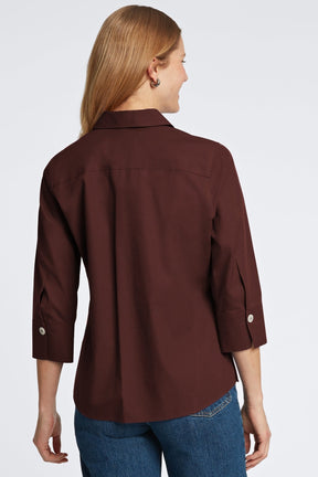 Paityn Essential Pinpoint No Iron Shirt