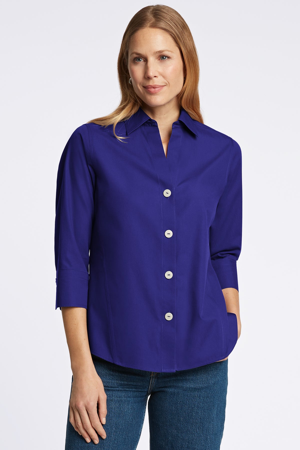 Paityn Essential Pinpoint No Iron Shirt