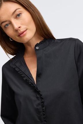 Mariel Stretch Matte Sateen No Iron Shirt