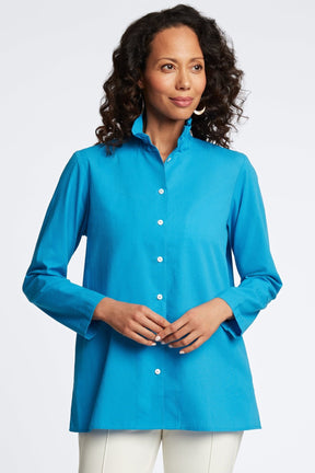 Carolina Seersucker Long Sleeve Shirt Jacket