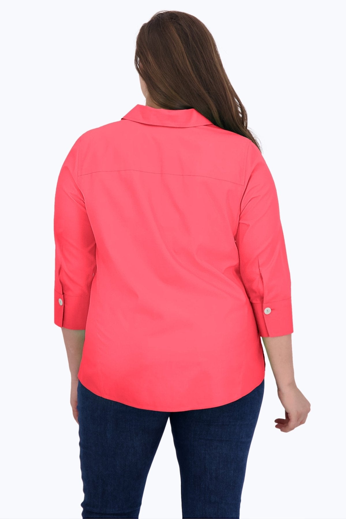 Paityn Plus Essential Pinpoint Non-Iron Shirt