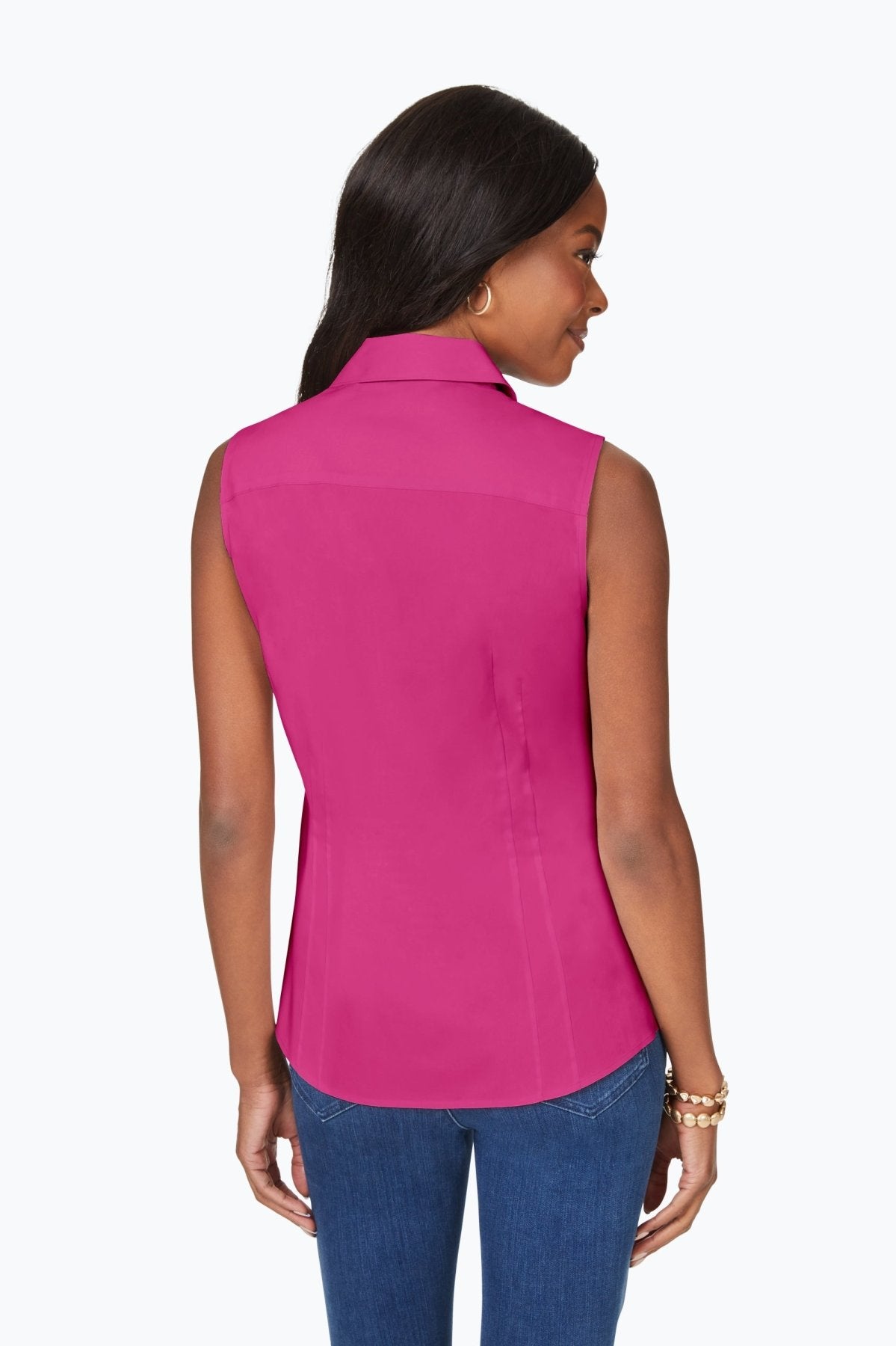 Taylor Non-Iron Stretch Sleeveless Shirt