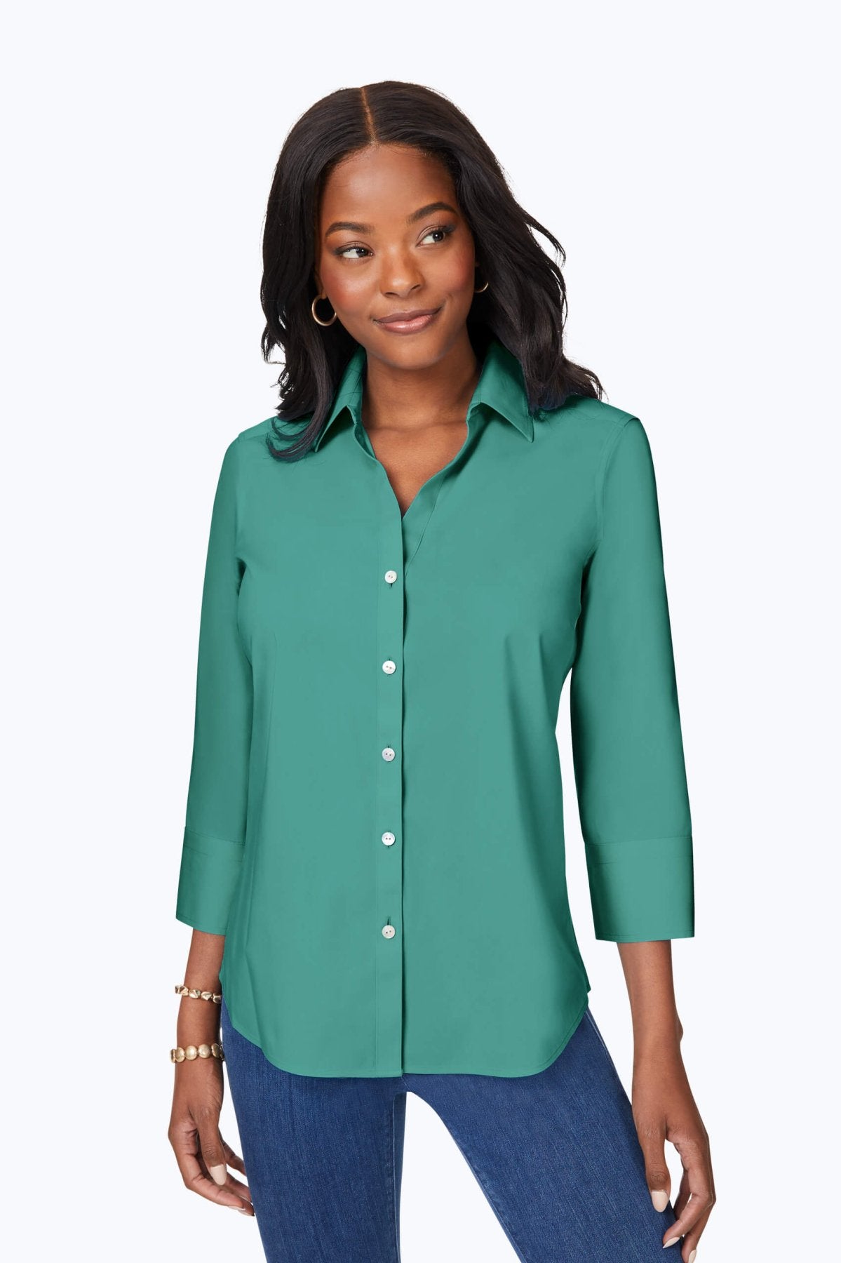 Mary Stretch Non-Iron Shirt