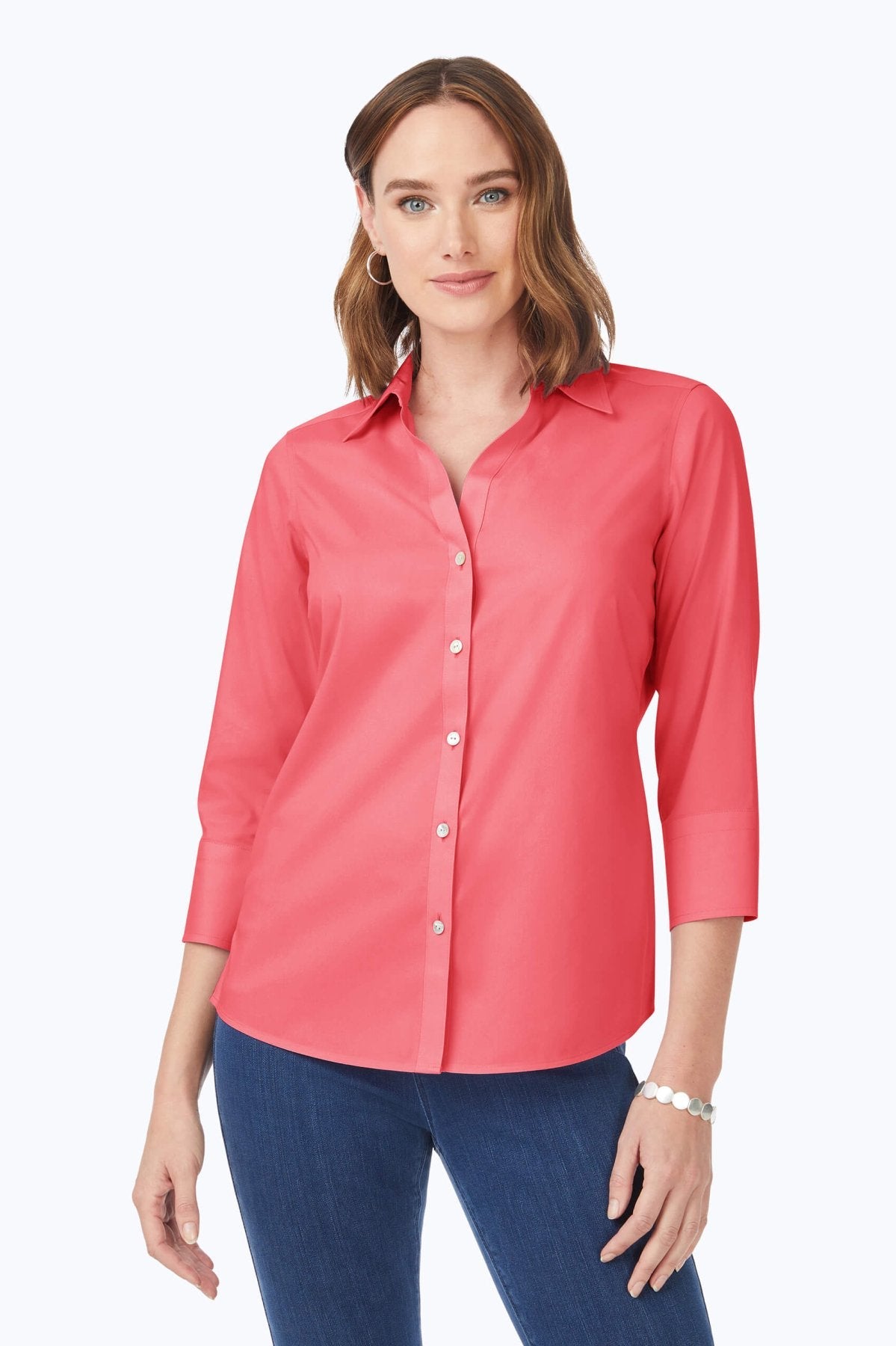 Mary Essential Stretch No Iron Shirt