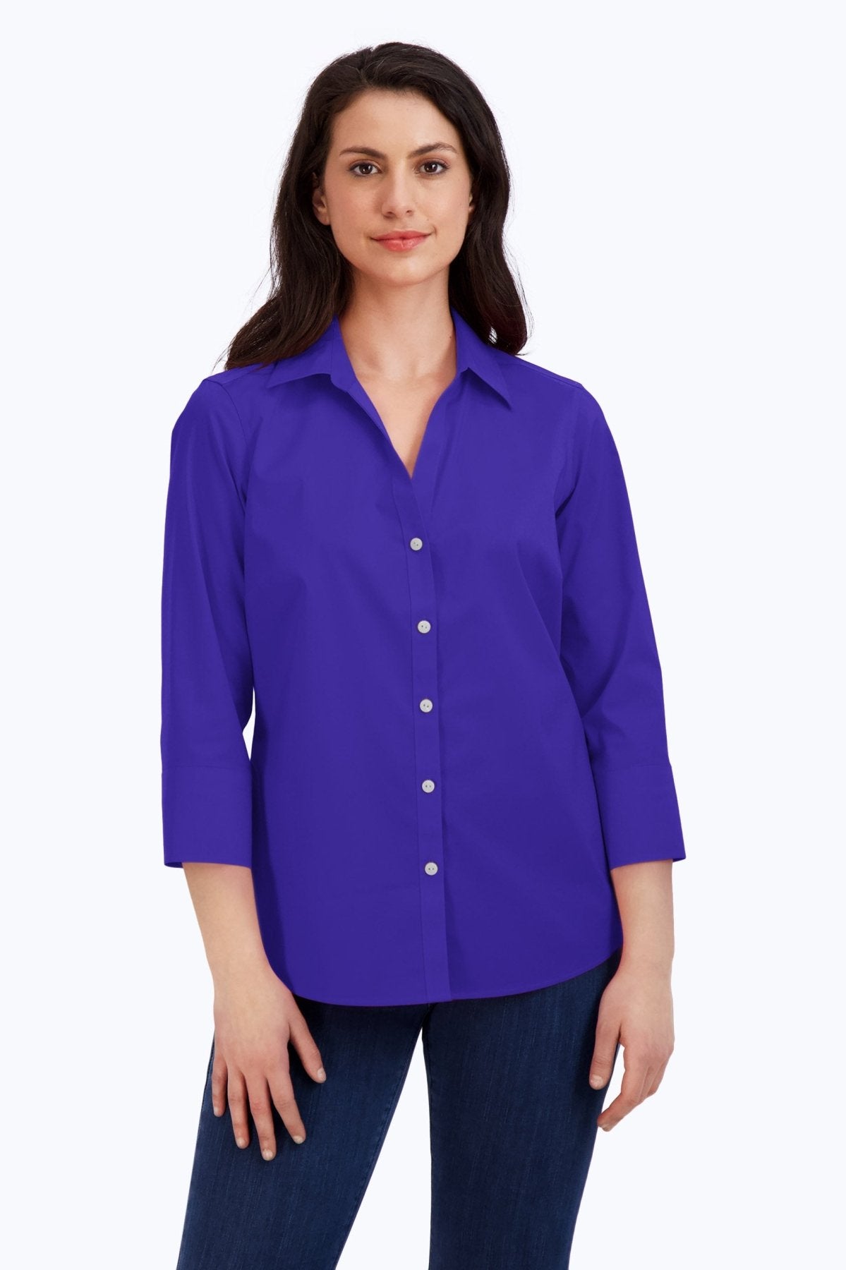 Mary Essential Stretch No Iron Shirt