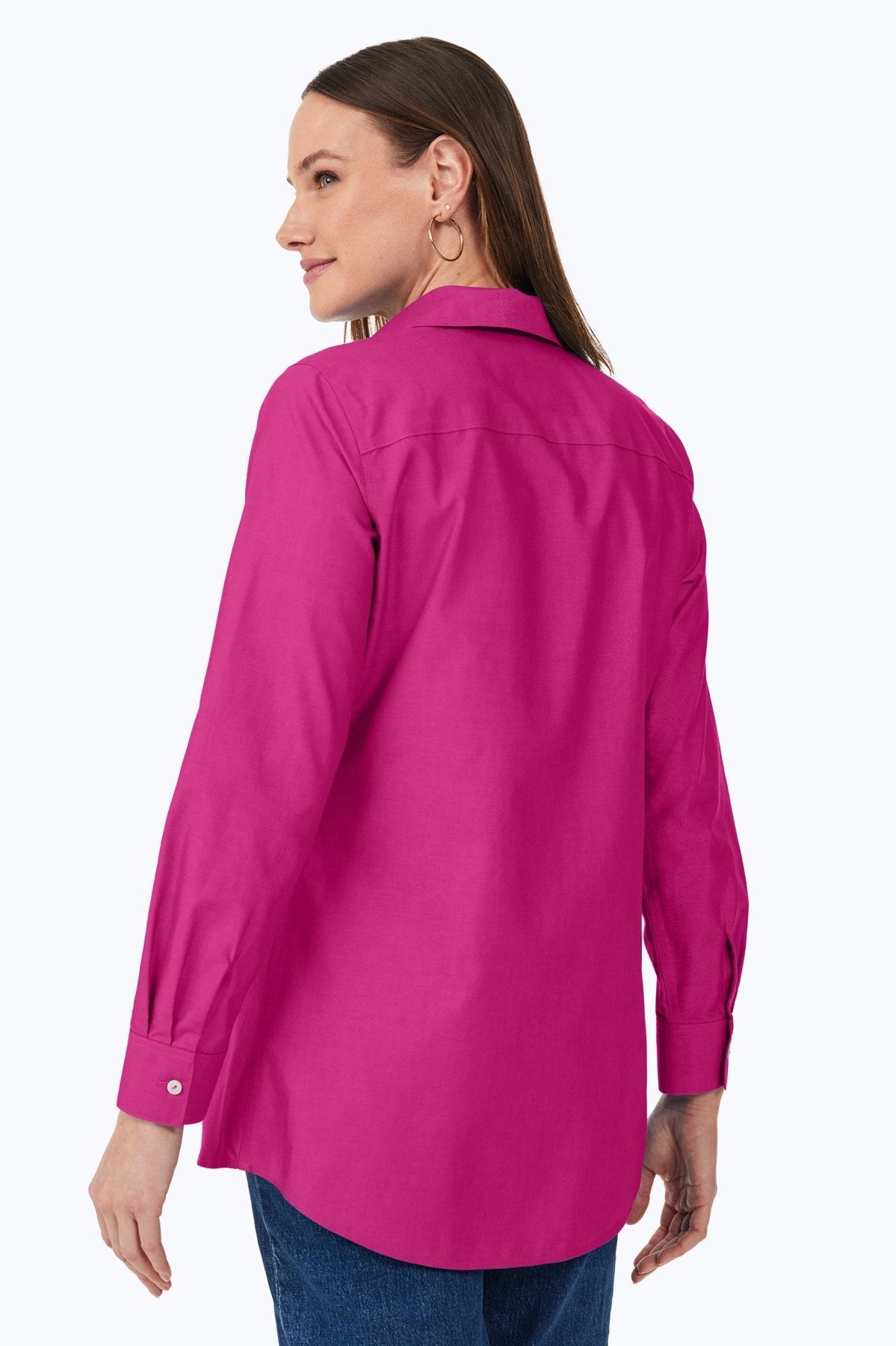 Cici Essential Pinpoint No Iron Tunic