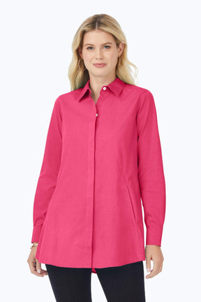 Cici Essential Pinpoint No Iron Tunic