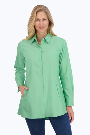 Cici Essential Pinpoint No Iron Tunic