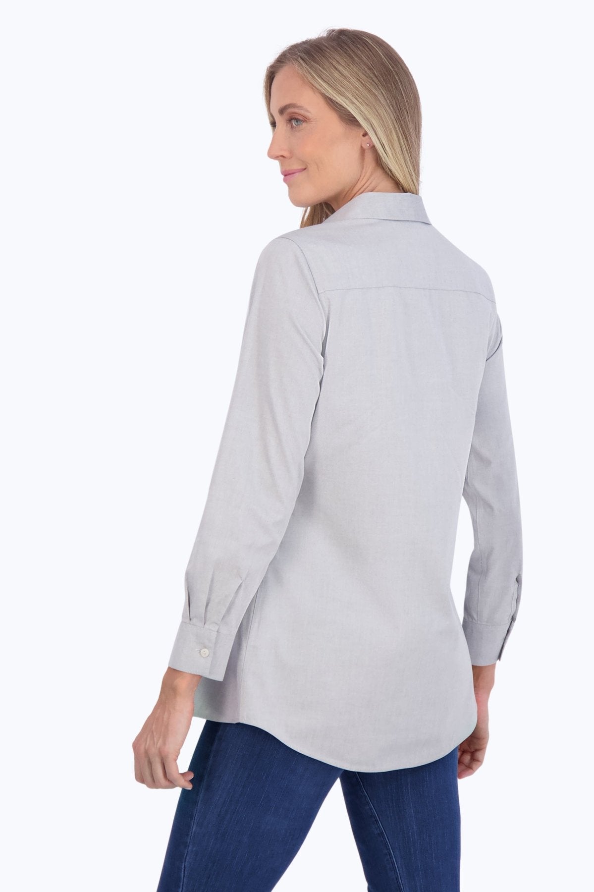 Cici Essential Pinpoint Non-Iron Tunic