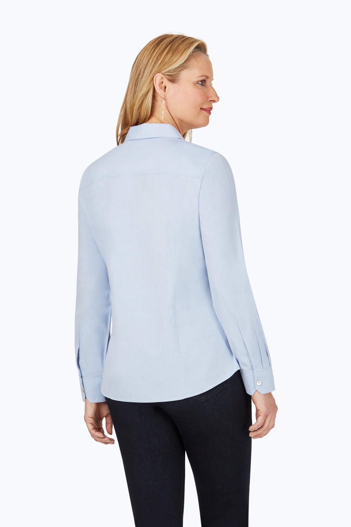 Dianna No Iron Pinpoint Long Sleeve Shirt