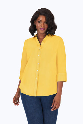 Mary Plus Stretch No Iron Shirt