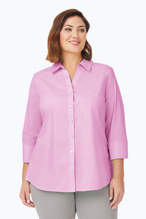 Mary Plus Stretch No Iron Shirt