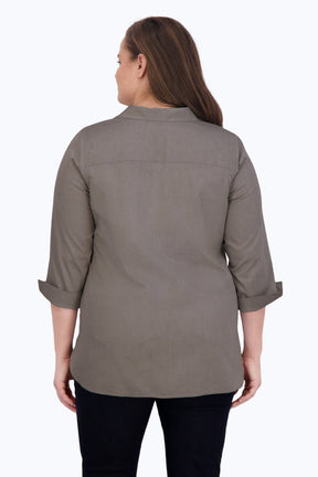 Pandora Plus Essential Pinpoint Non-Iron Tunic