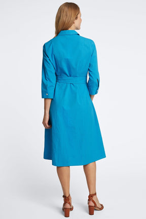 Fiona Seersucker 3/4 Sleeve Dress