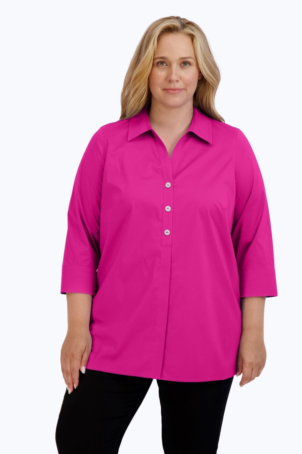 Pamela Plus Stretch No Iron Tunic