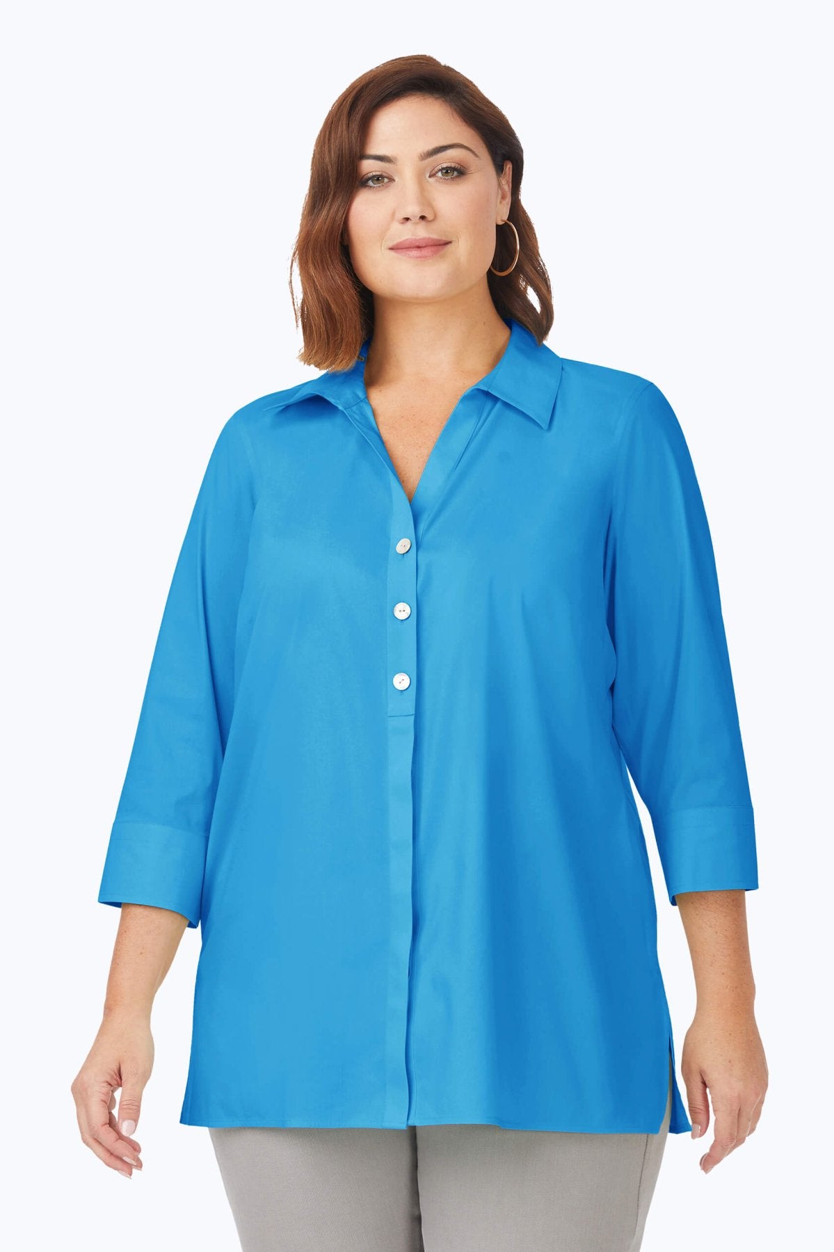 Pamela Plus Stretch No Iron Tunic