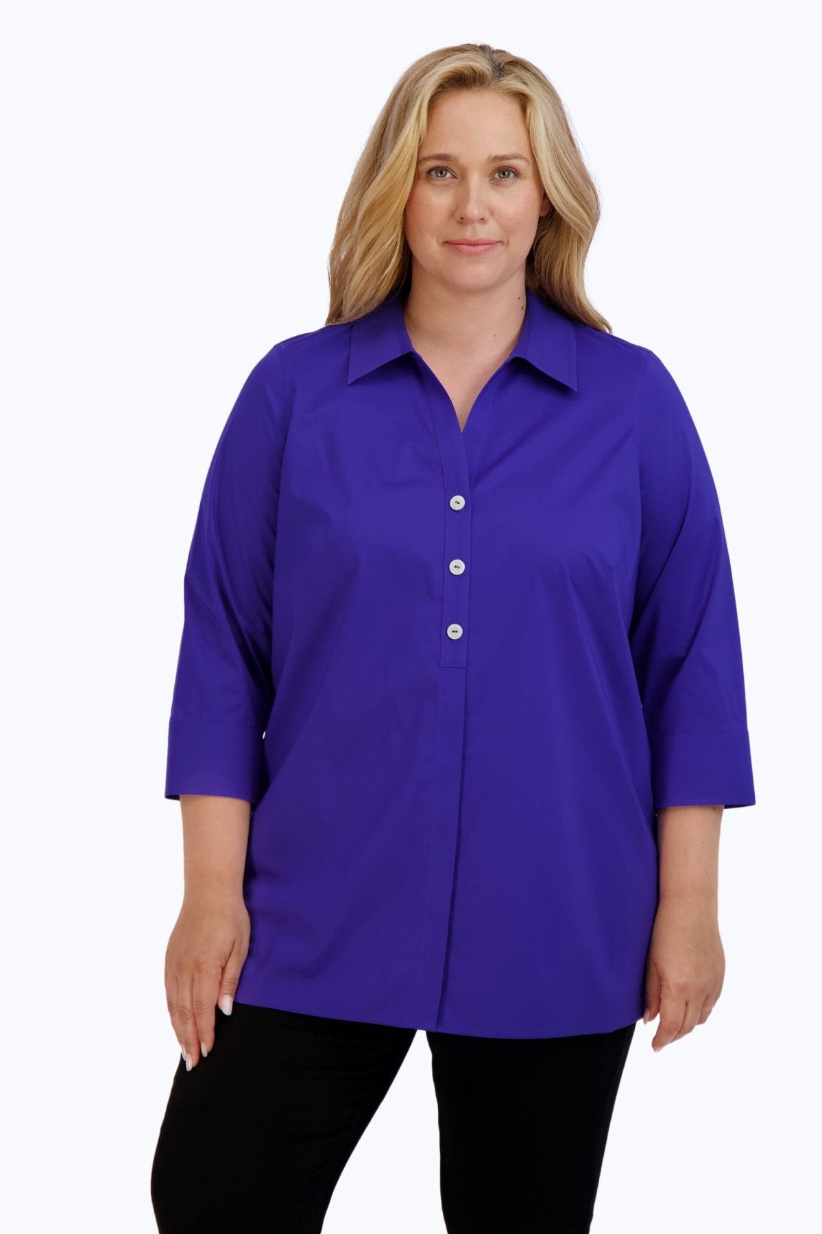 Pamela Plus Stretch No Iron Tunic