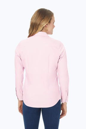 Dianna Plus Essential Pinpoint Non-Iron Shirt