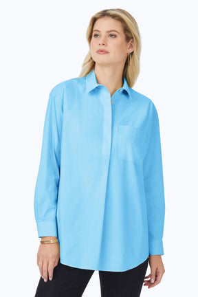 Lacey Stretch Non-Iron Pullover Tunic