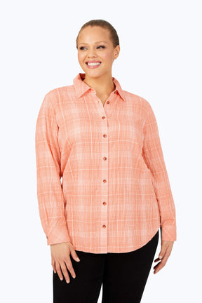 Rhea Plus Plaid Perfection Shirt