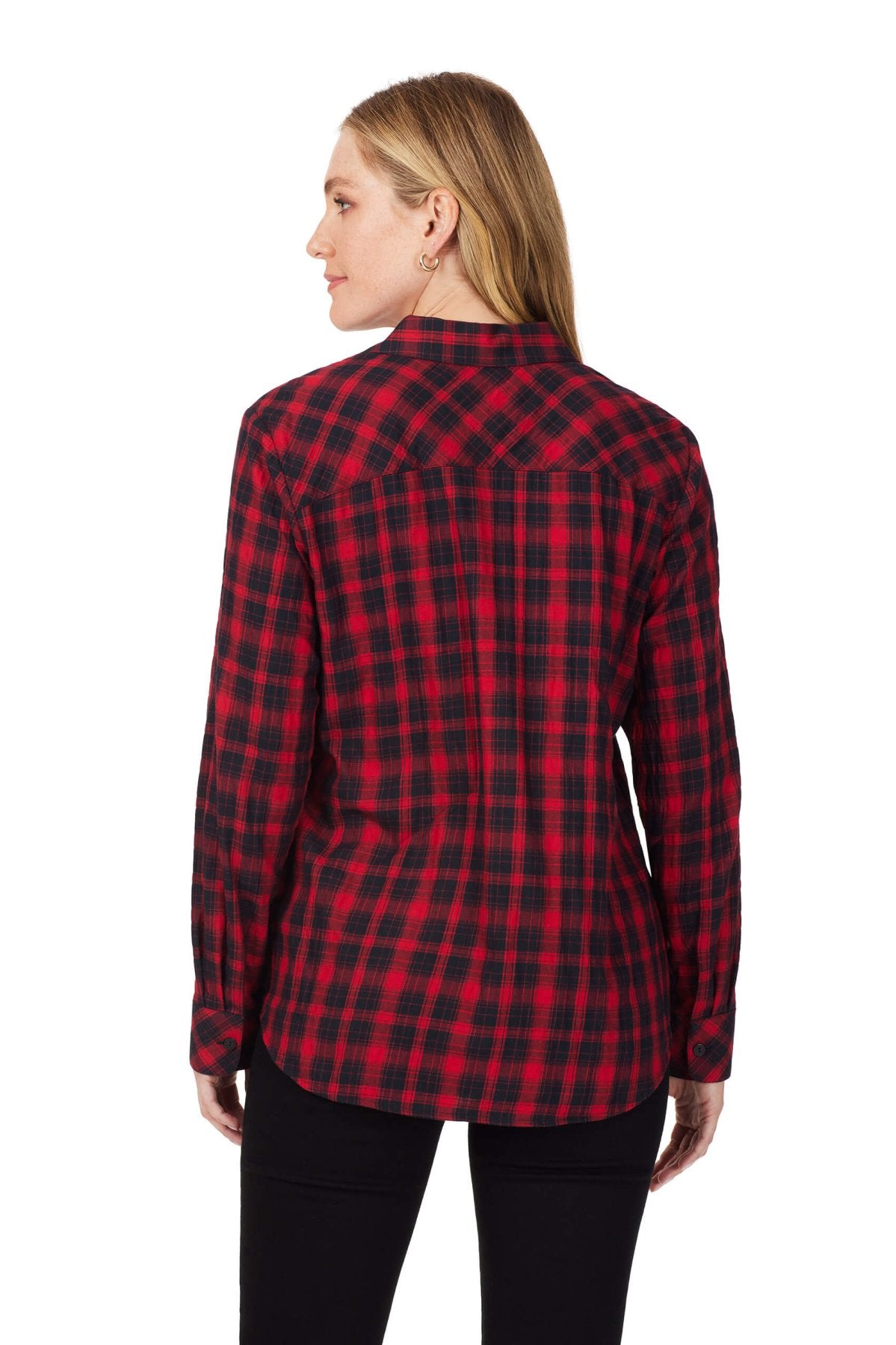 Rhea Brushed Scotch Plaid Shirt