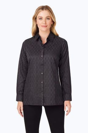 Journey Non-Iron Crystal Jacquard Shirt