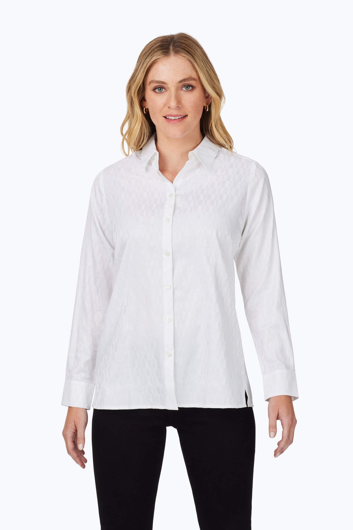 Journey Non-Iron Crystal Jacquard Shirt