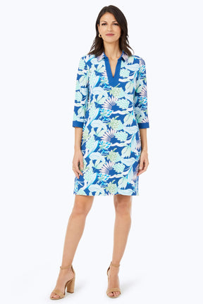 Angel Oasis Floral Jersey Dress