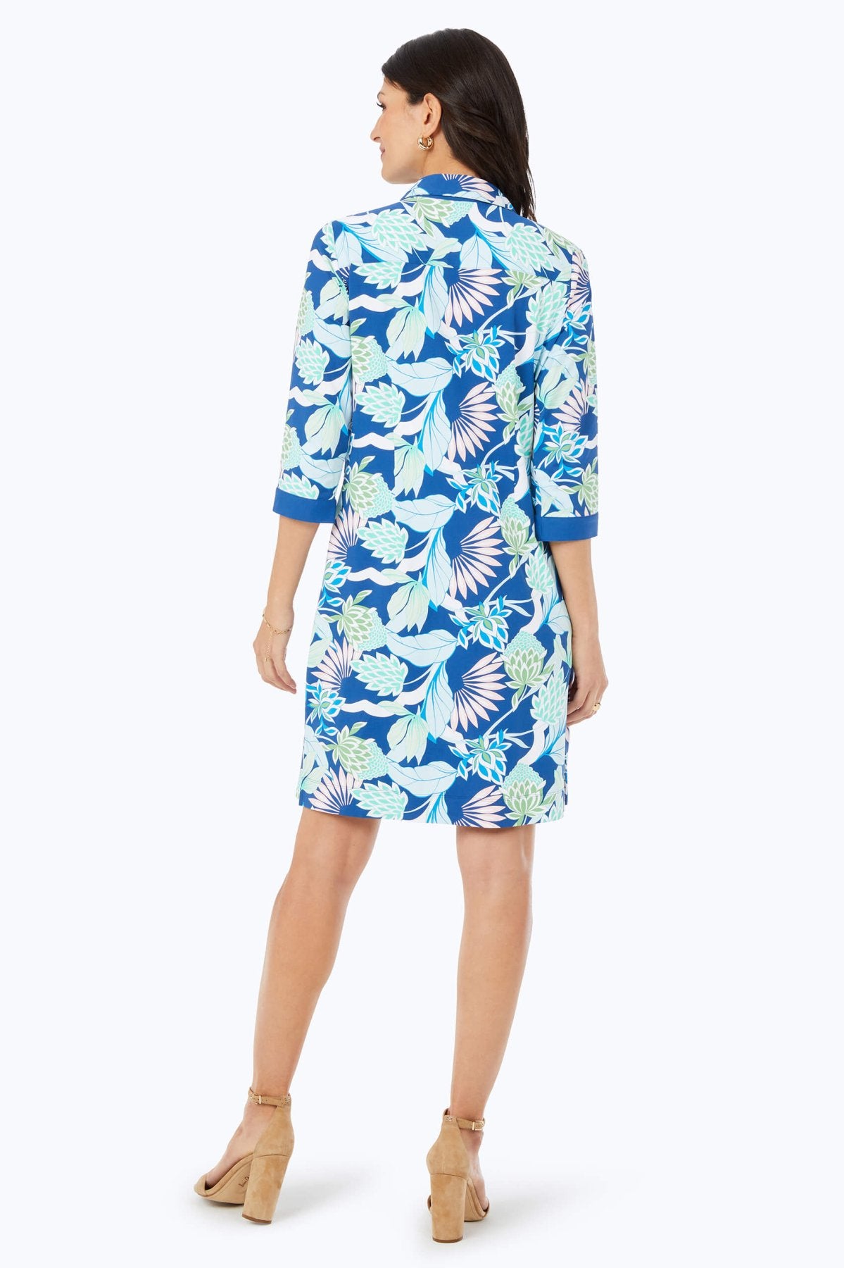 Angel Oasis Floral Jersey Dress