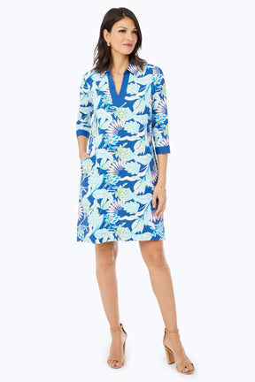 Angel Oasis Floral Jersey Dress