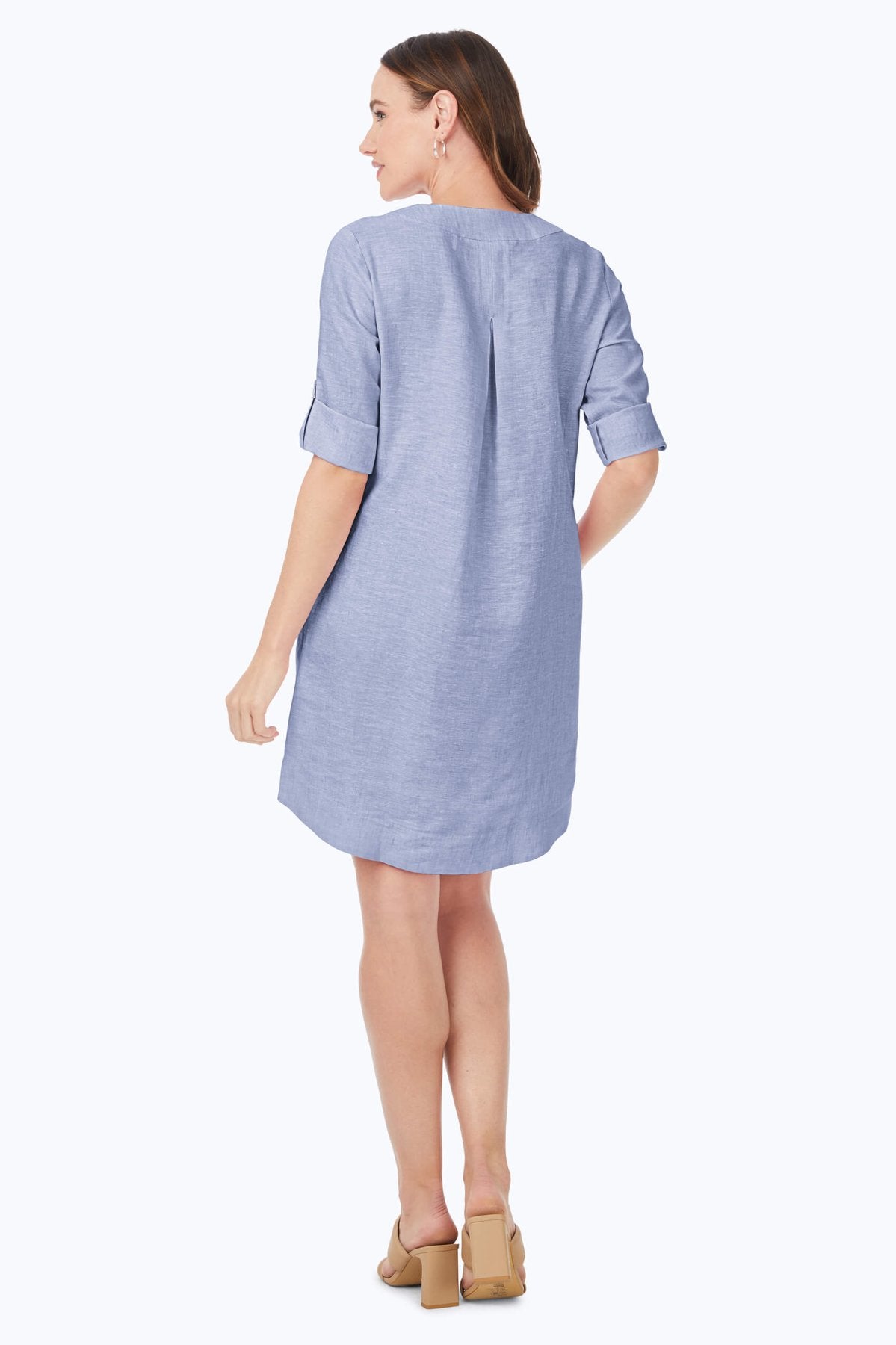 Harmony Easy Care Linen Dress