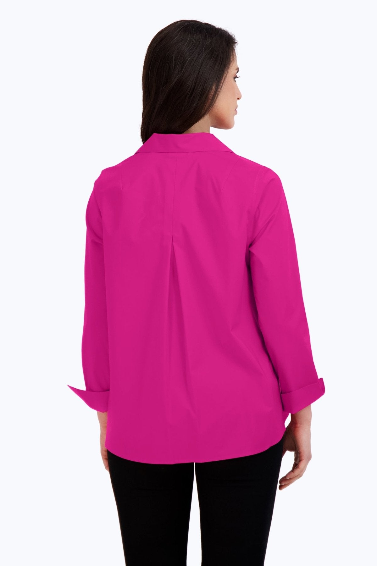 Agnes Stretch No Iron Popover Shirt