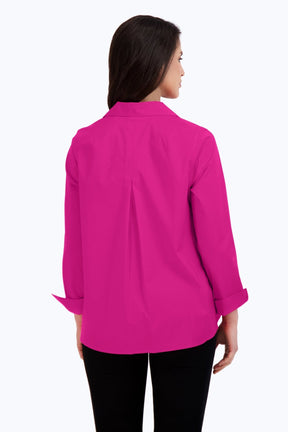 Agnes Stretch No Iron Popover Shirt