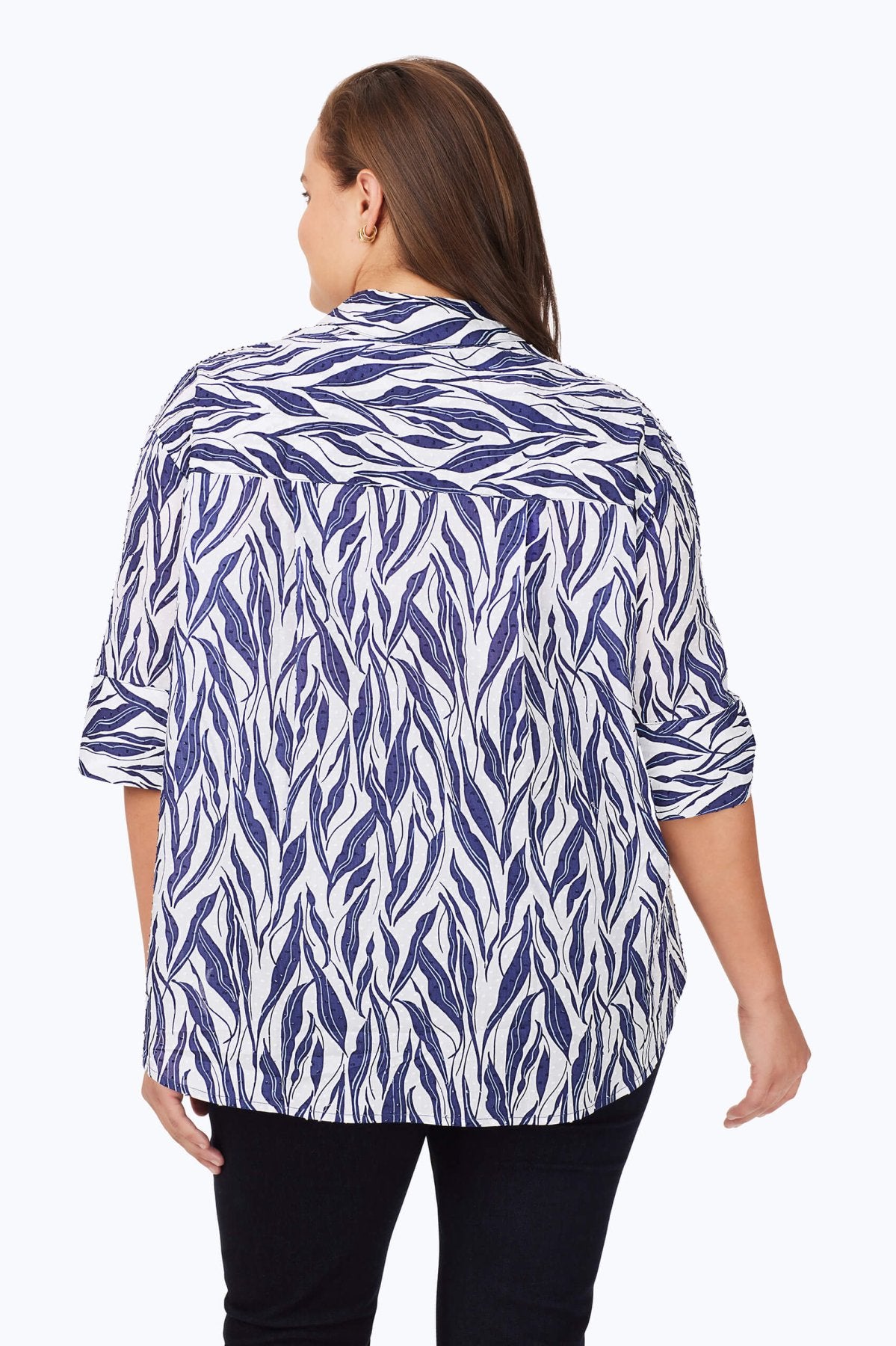 Joanna Plus Beach Botanical Tunic