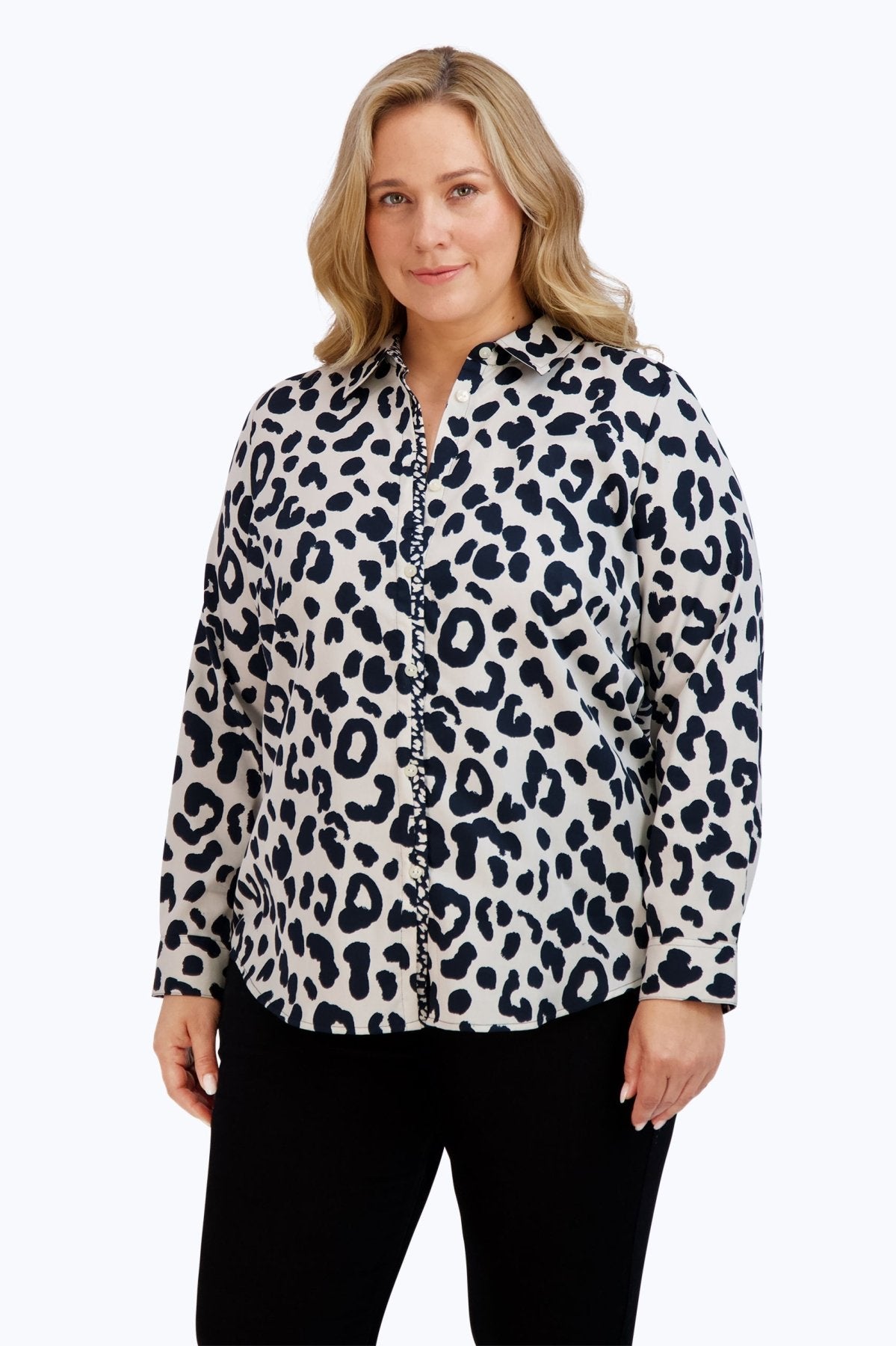 Charlie Plus Cheetah Long Sleeve Shirt