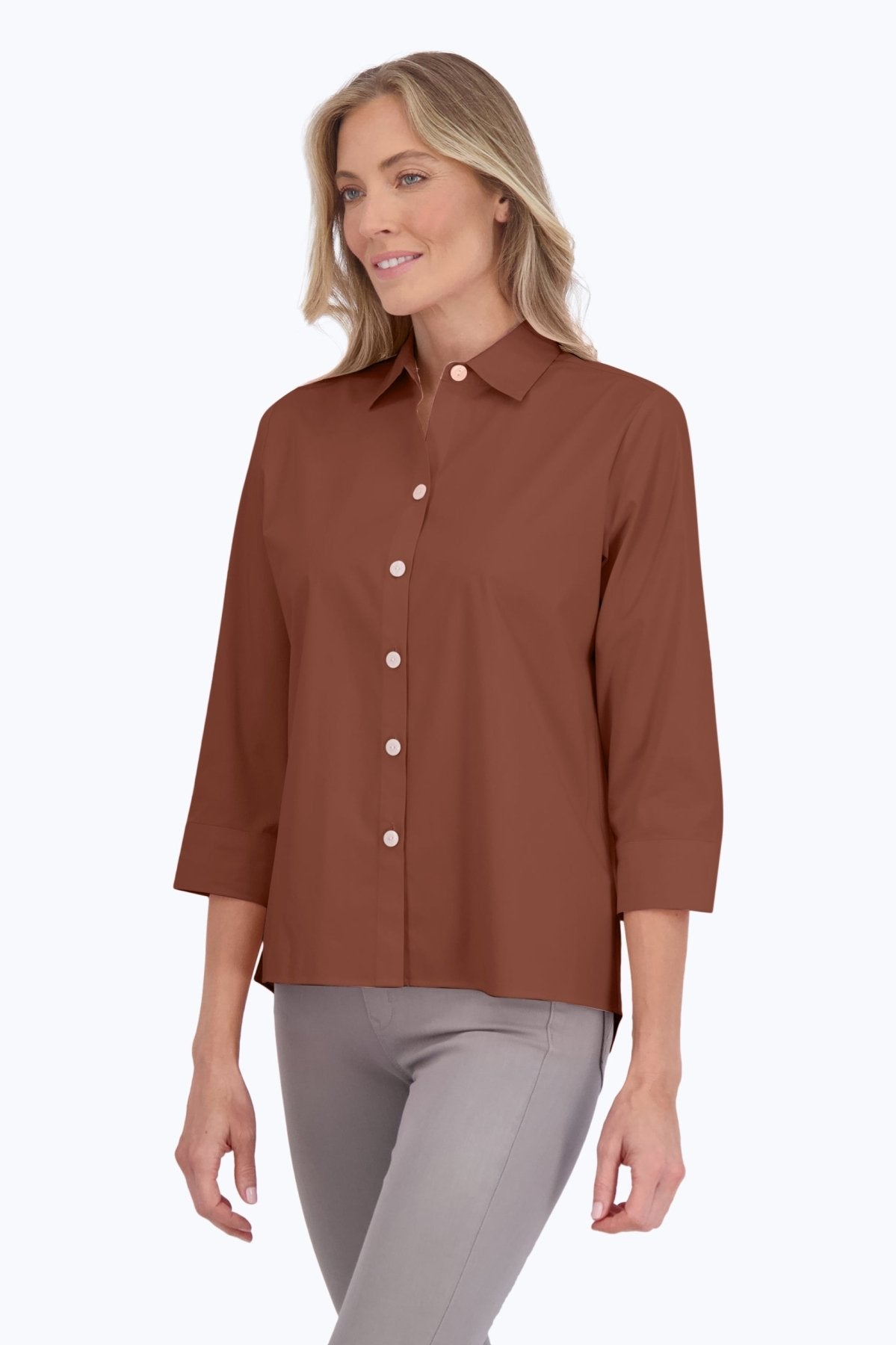 Kelly Stretch No Iron Shirt