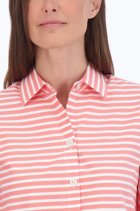 Kelly Stretch No Iron Stripe Shirt