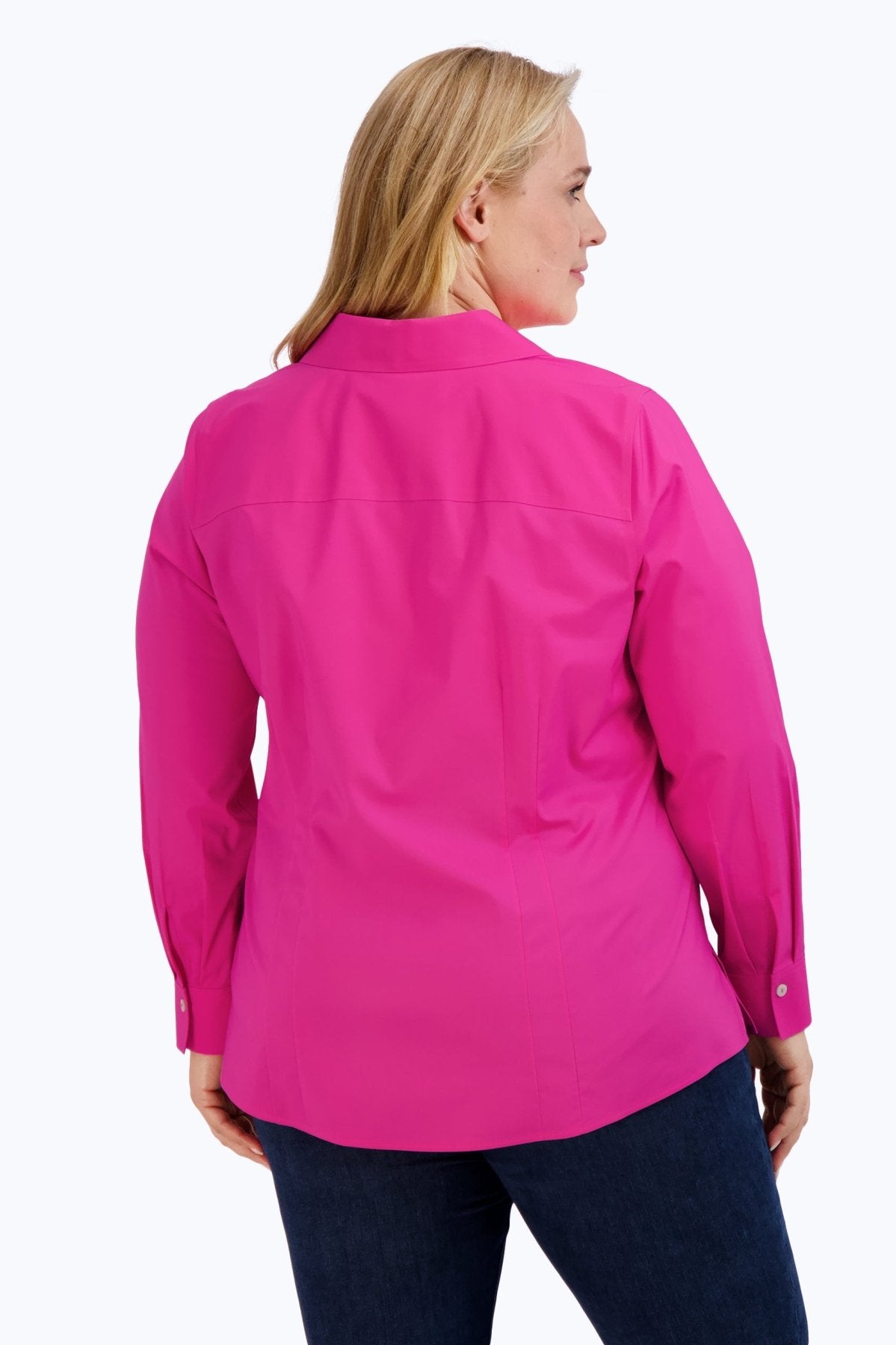 Taylor Plus Essential Stretch No Iron Shirt