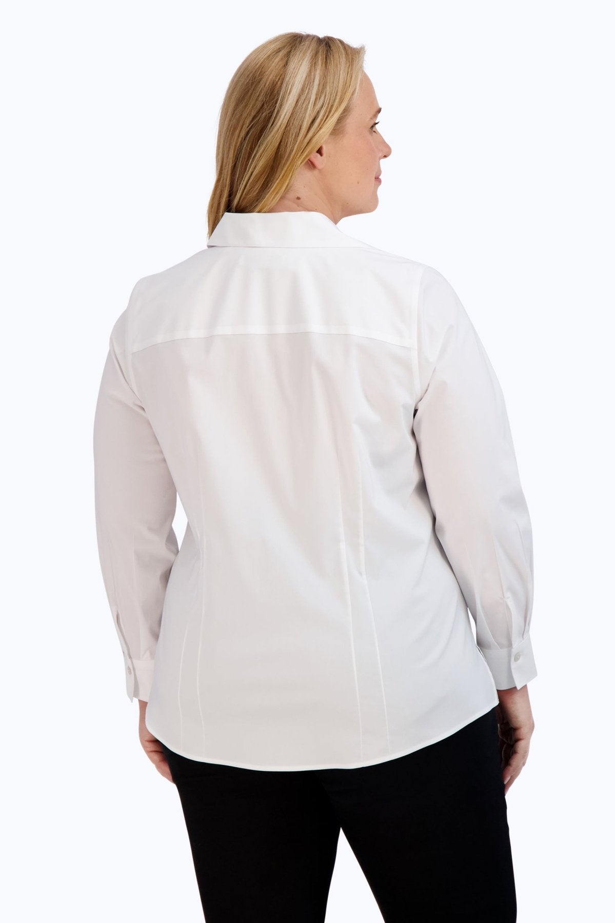 Taylor Plus Essential Stretch No Iron Shirt