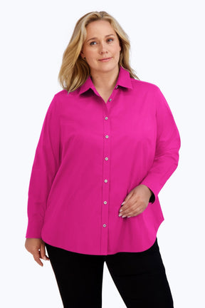 Boyfriend Essential Plus Stretch No Iron Tunic