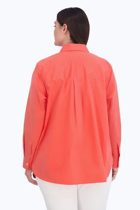 Boyfriend Essential Plus Stretch No Iron Tunic