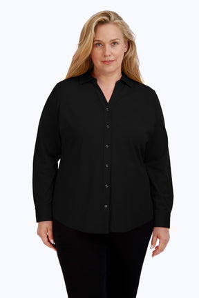 Mary Plus Solid Jersey Shirt